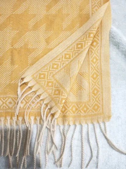 Poncho floral de la bufanda del mantón del invierno de la sensación de la cachemira de las mujeres del nuevo diseñador de alta calidad de la fábrica