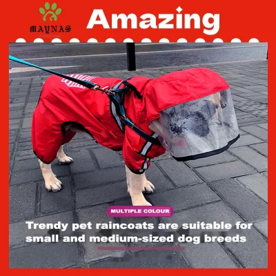 Abrigo impermeable para perros pequeños, medianos y grandes, impermeable para exteriores para cachorros, ropa de lujo para perros